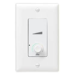 BSS ECV Ethernet Wall-Mount Volume Controller White